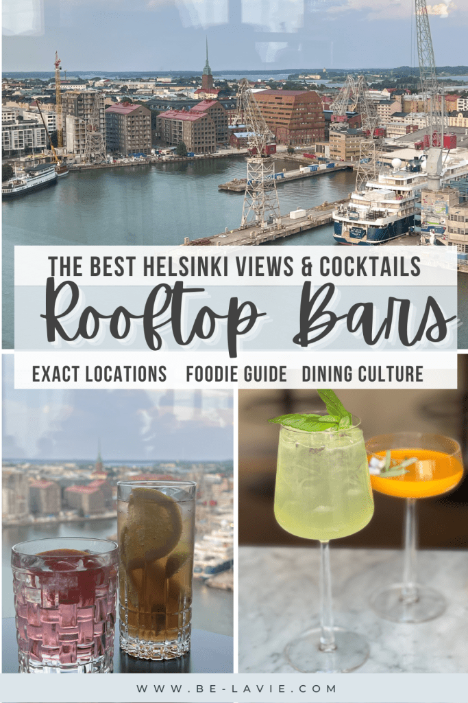 Best Rooftops in Helsinki Guide Pinterest Pin