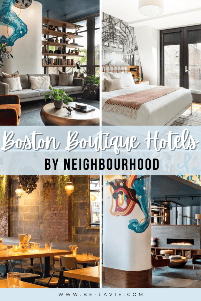 Quirky Boutique Hotels in Boston by Neighbourhood Pinterest Pin
