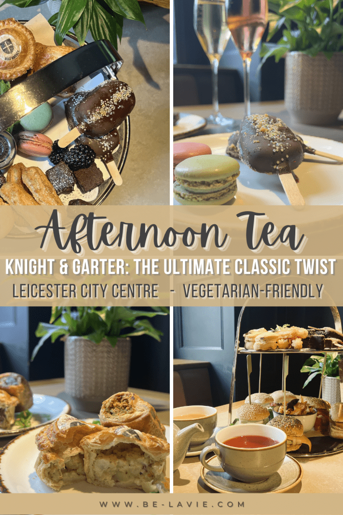 Afternoon Tea at Knight & Garter Pinterest Pin