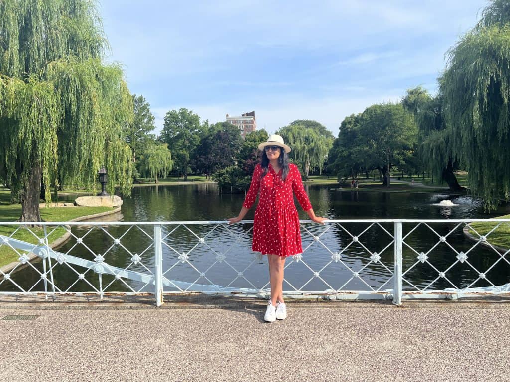 Photo Spots in Boston: Boston Public Gardens Footbridge
