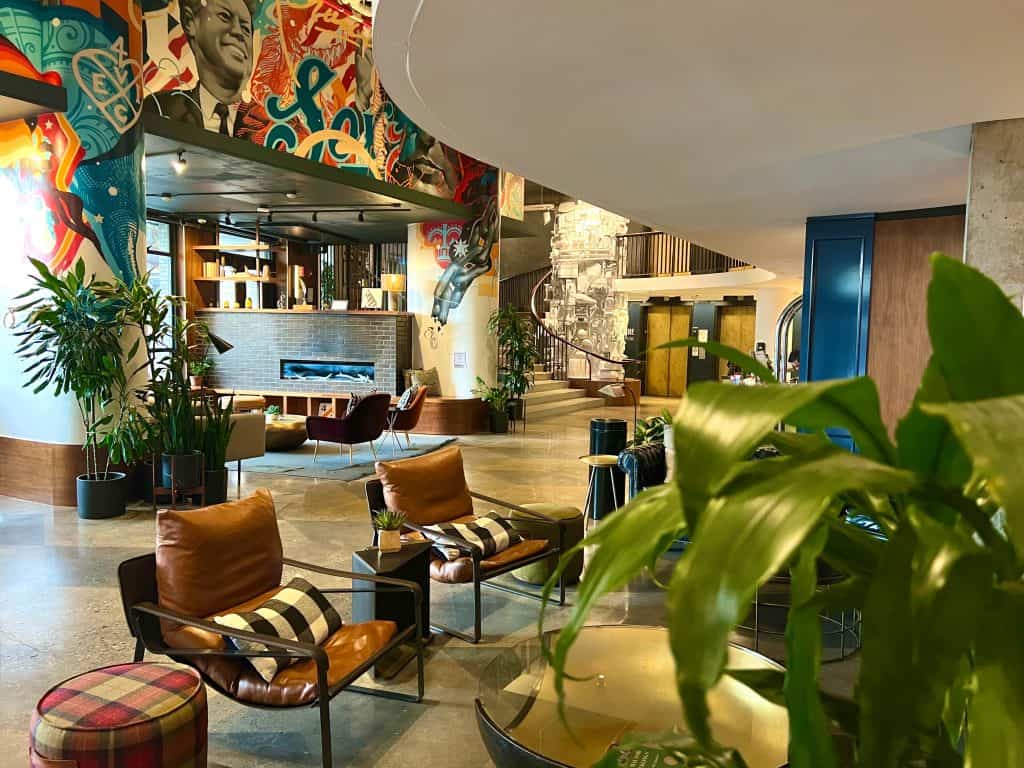 Revolution Hotel Lobby Area