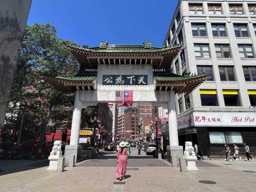 Photo Spots in Boston: Chinatown Trade Gate