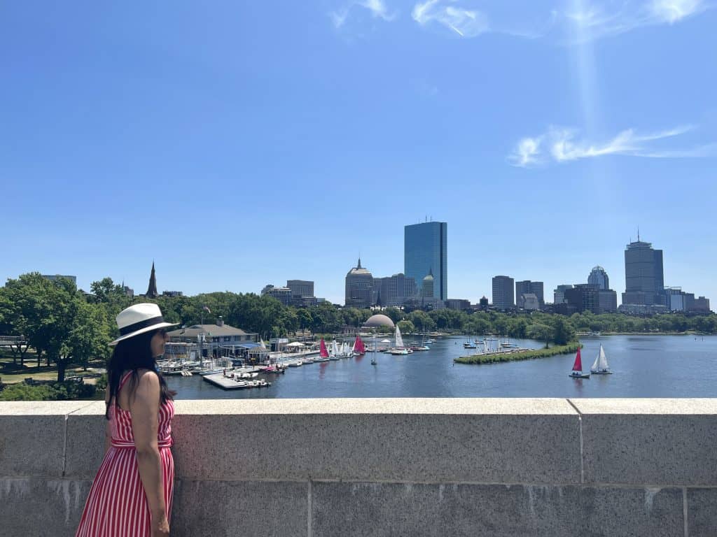 Photo Spots in Boston The Esplanade views on Charles Bridge