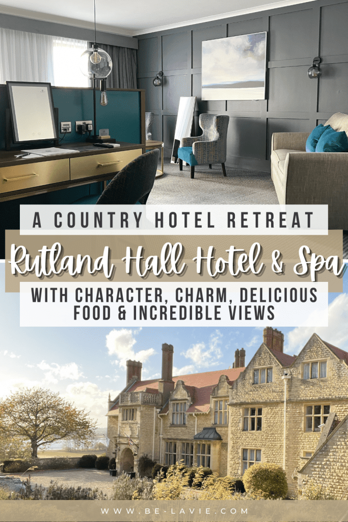 Rutland Hall Hotel & Spa Pinterest Pin