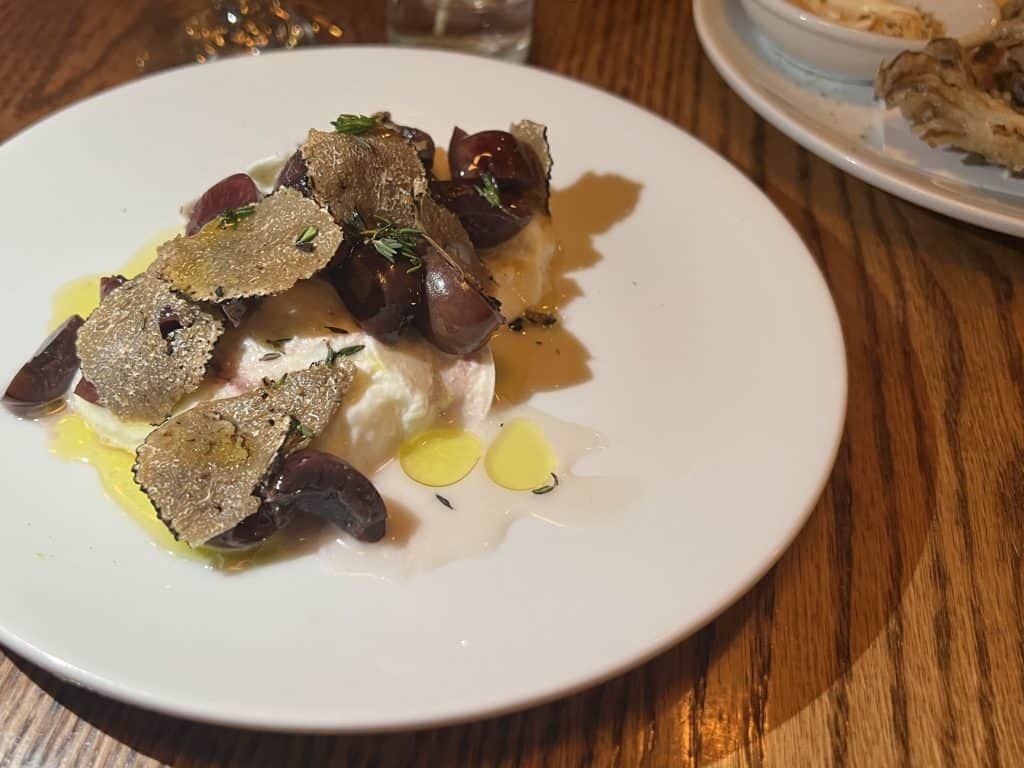 Fox & Knife, vegetarian main course