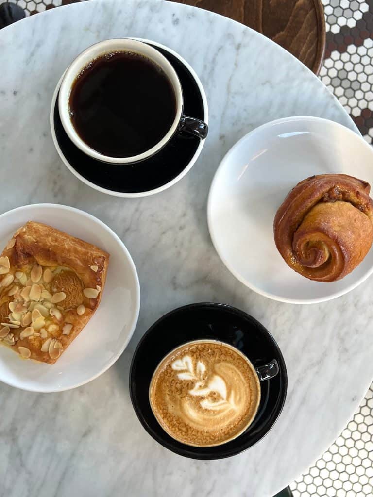Cafes and brunch spots in Boston: Tatte coffee, pastry and babka