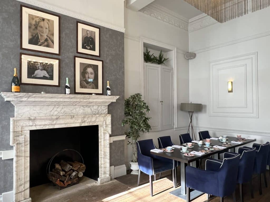 Afternoon Tea at Winstanley House: Room decor