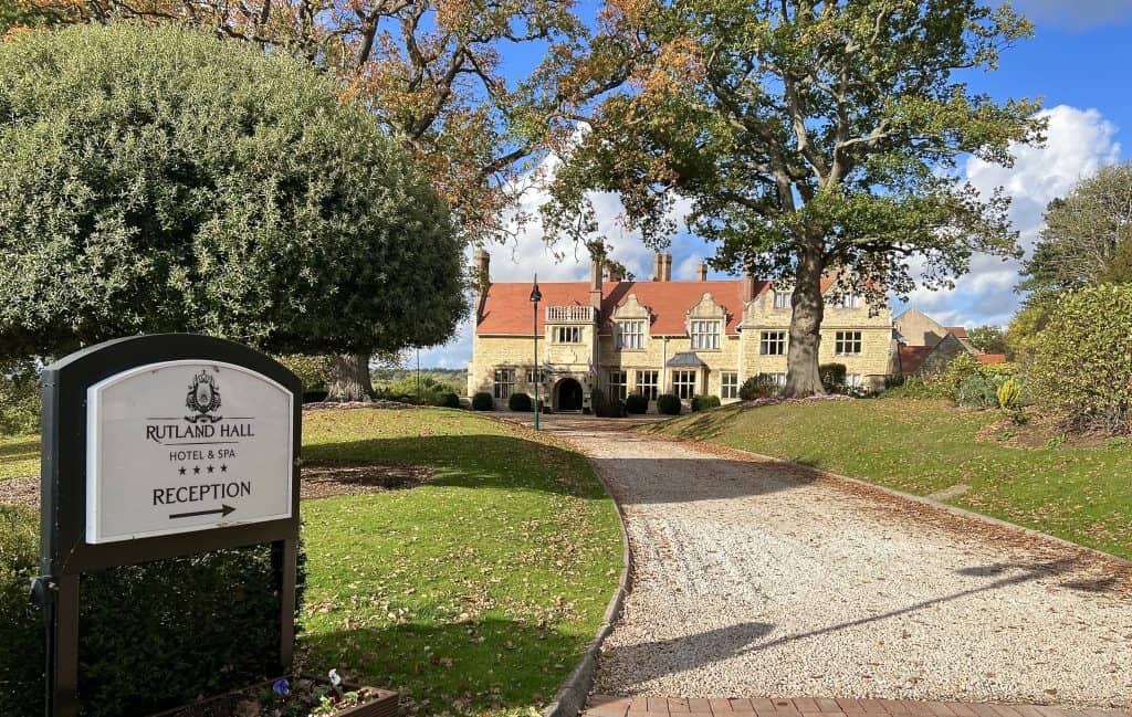 Rutland Hall Hotel & Spa Driveway Main Hall