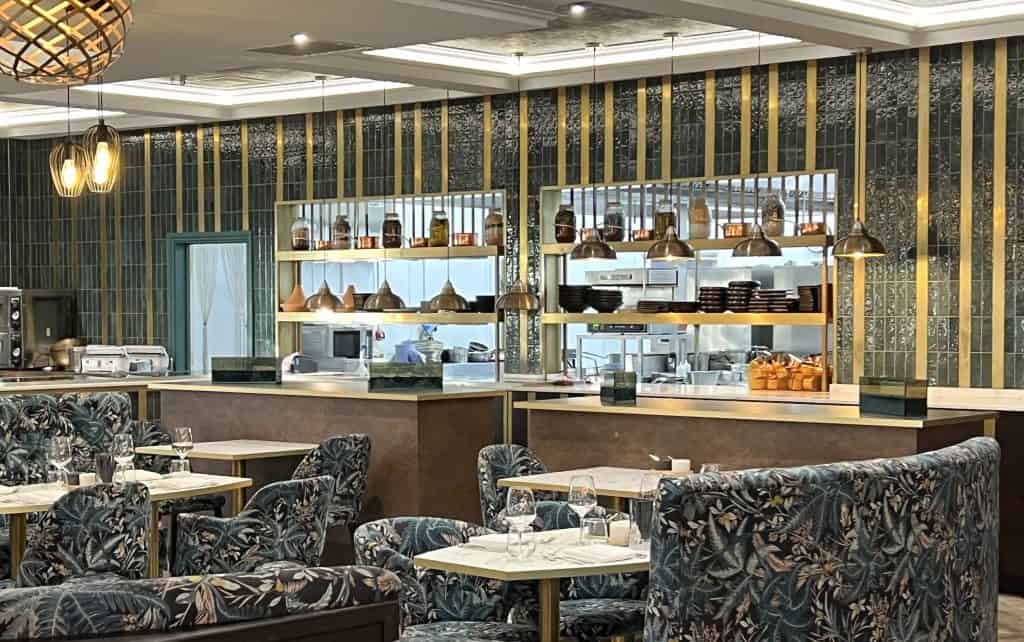 Blossoms Restaurant Open Kitchen