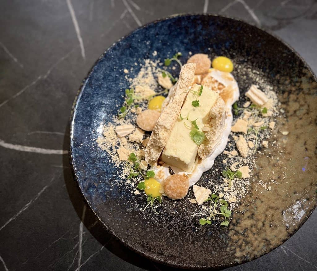 Blossoms Restaurant Dessert: Sicilian Lemon Parfait