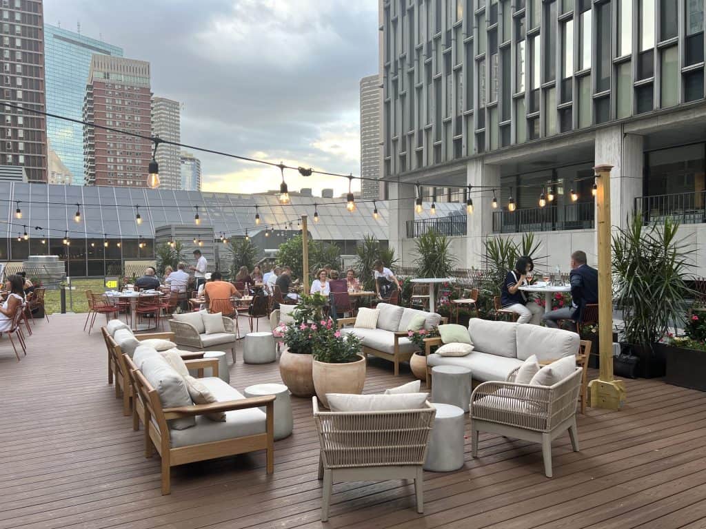 The best Vegetarian Food in Boston: Terra at Eataly Terrace