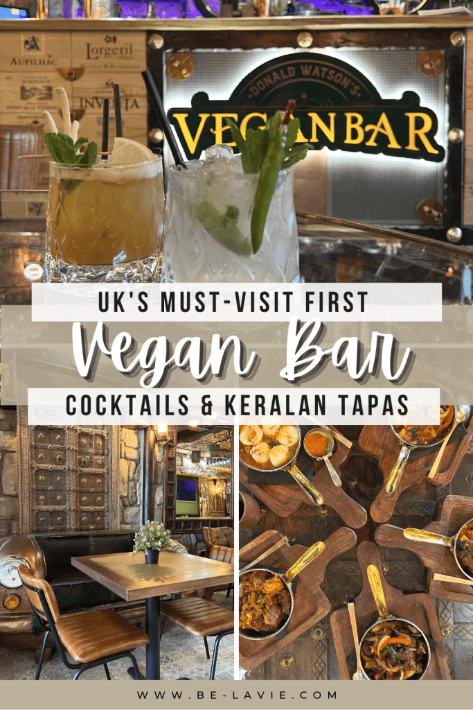 Donald Watson's Vegan Bar Pinterest Pin