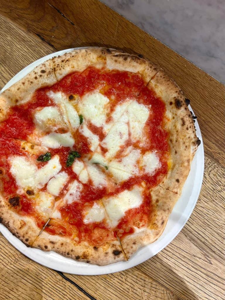 Vegetraian food in Boston, Margherita in La Pizza & La Pasta, Eataly