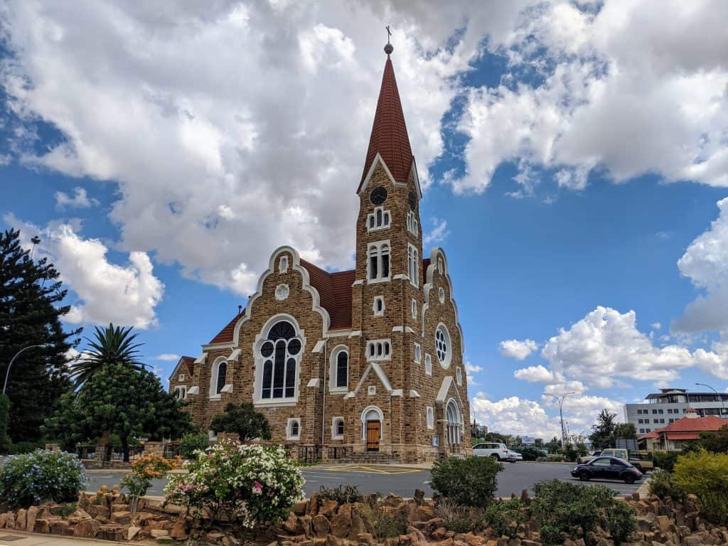 ChristusKirche in Windhoek, teh capital of Namibia