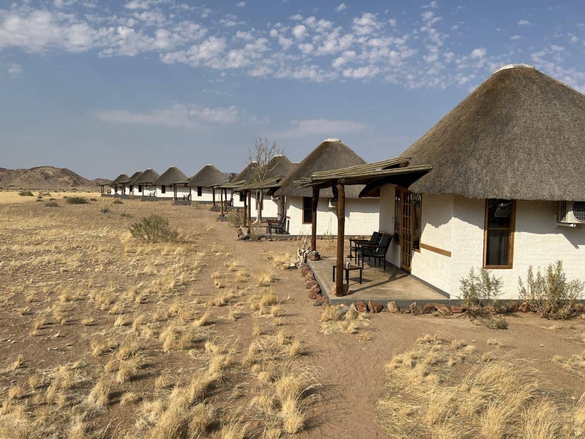 Eco-friendly Lodges in Namibia: Desert Homestead Lodge cottages