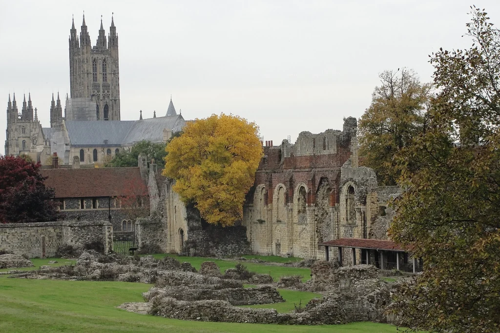 Best of Canterbury, The Ruins of St Augustines Abbey exterior view