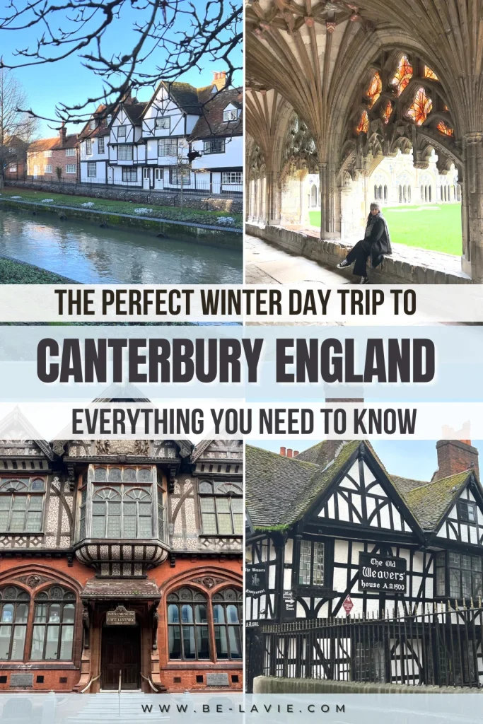 Best of Canterbury Pinterest Pin with 4 images overlaid with text 2