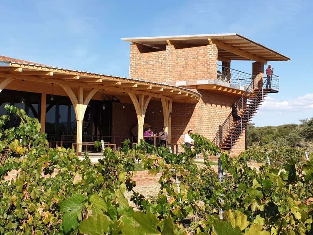 Eronga Mountain Vineyard main building