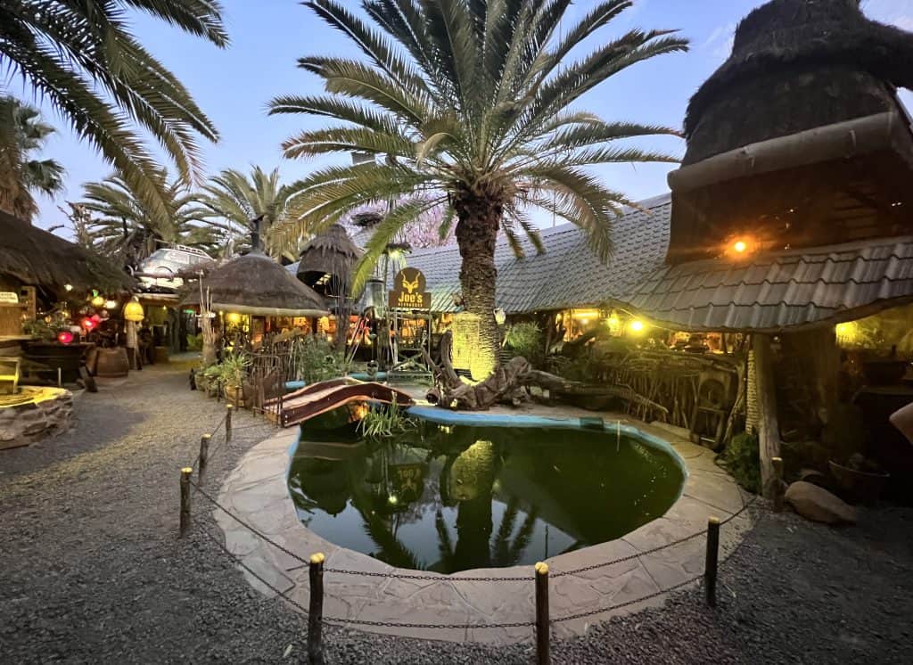 Joe's Beerhouse garden