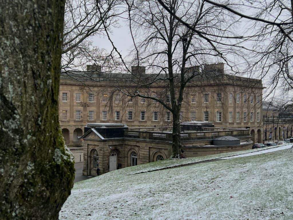 Buxton Crescent side view