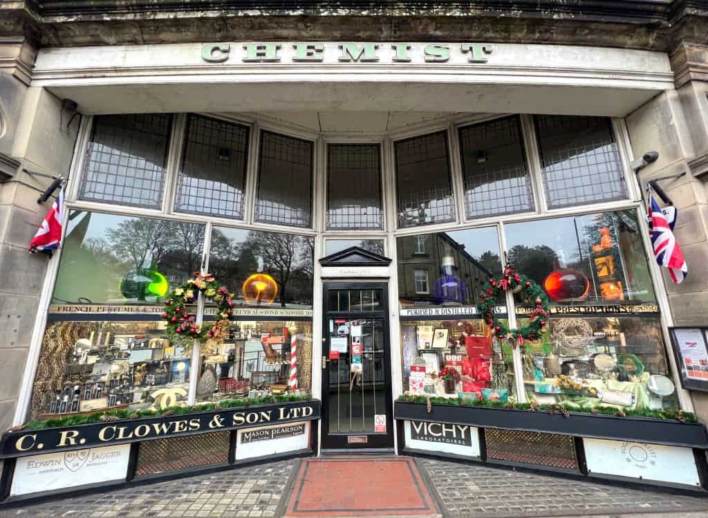 Clowes Chemist Exterior