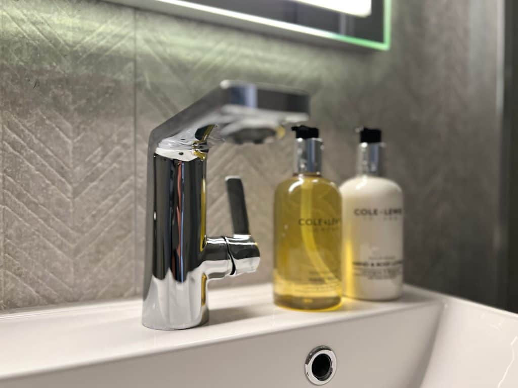 Cole & Mason Toiletries in bathroom during a stay at The Merchant's Yard