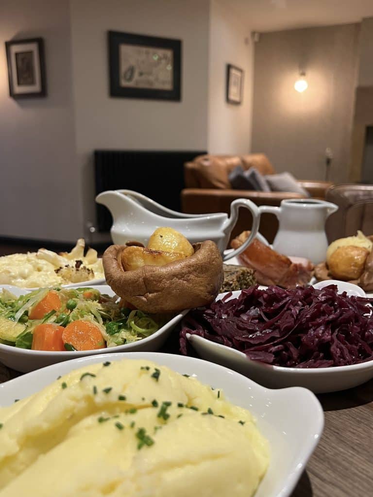 Weekend in Buxton: The Merchant's Yard Tideswell, roast dinner