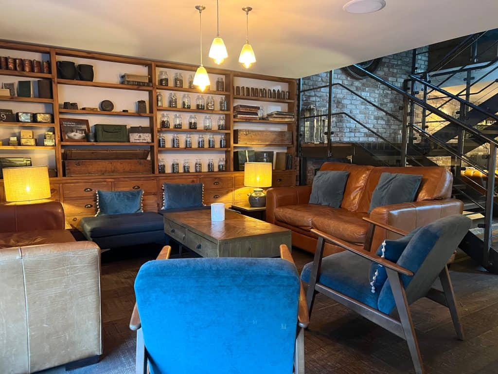 A stay at The Merchant's Yard - Restaurant bar area seating