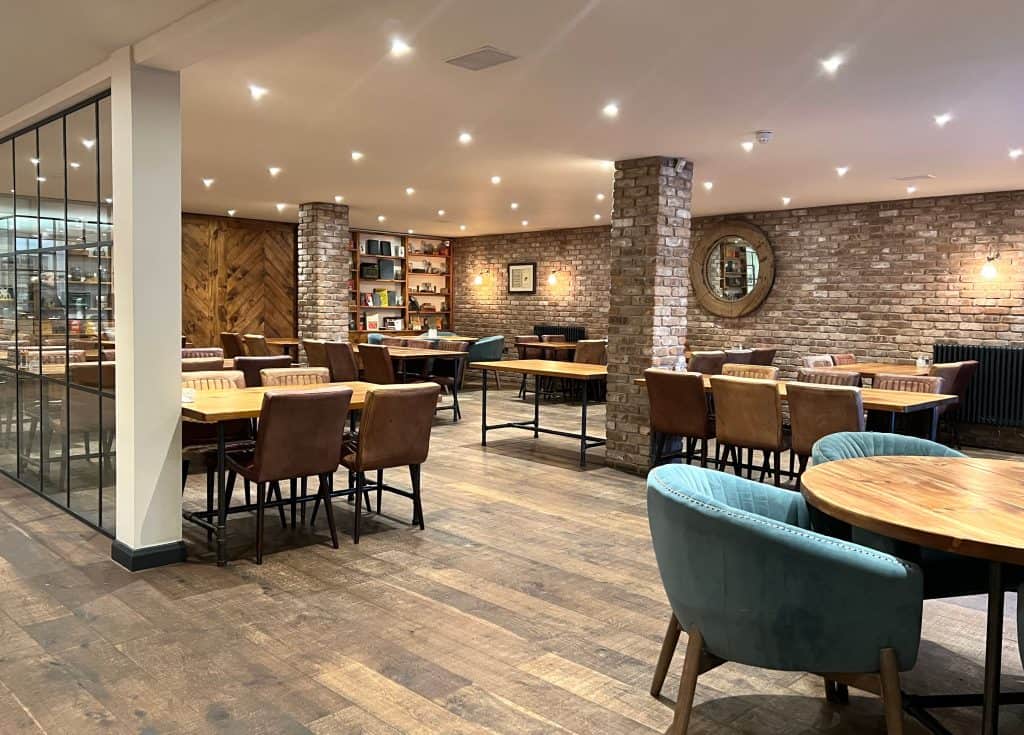 A stay at The Merchant's Yard - Restaurant interiors