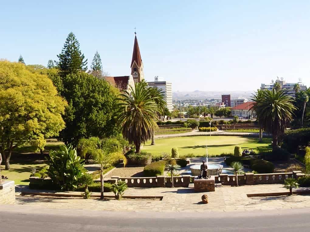 24 hours in Windhoek: Parliament gardens, Windhoek