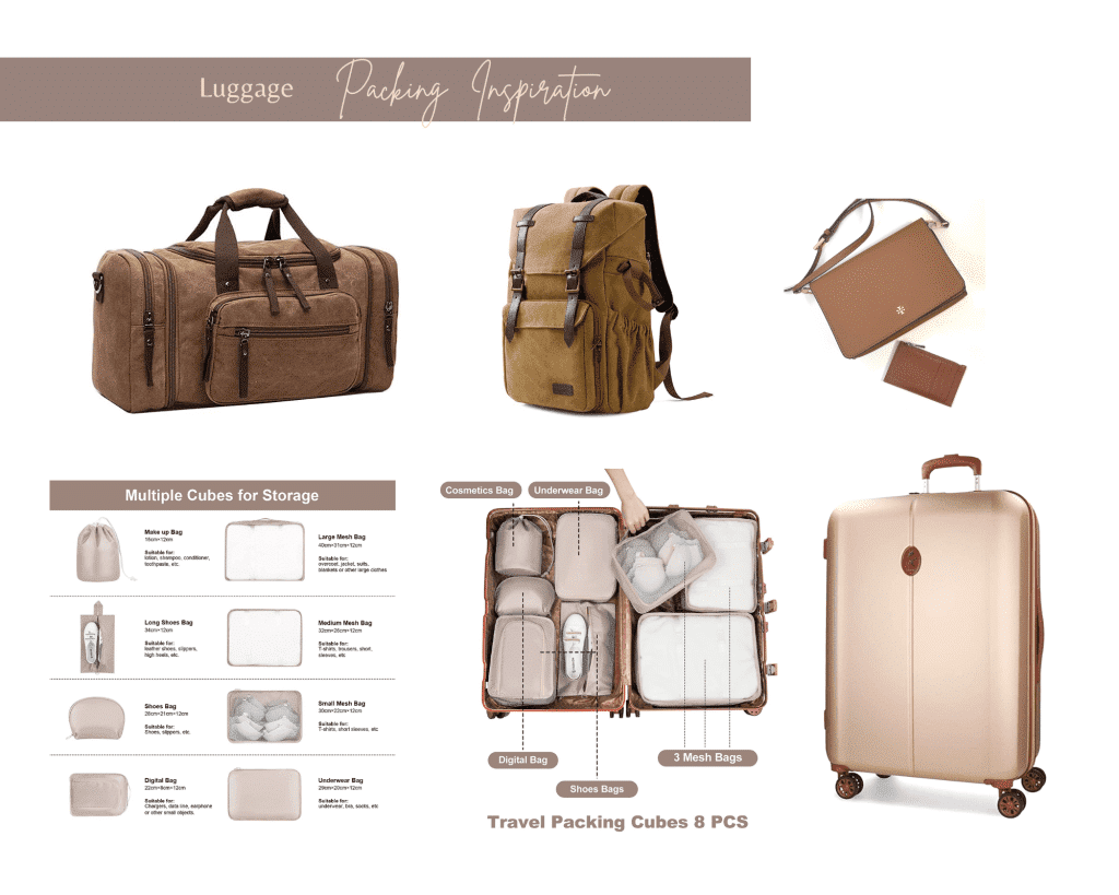 Luggage inspiration for Namibia