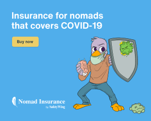 Safety Wing Travel Insurance Graphic