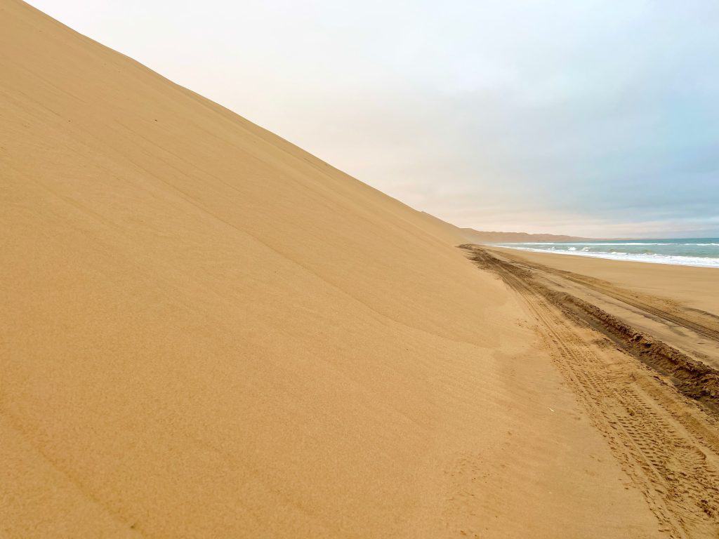 Steep 70m dune at Sandwich Harbour