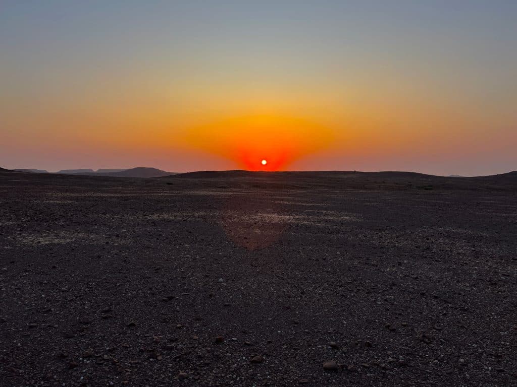 Damaraland Sunset