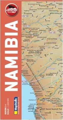 Nambia Adventure Road Map