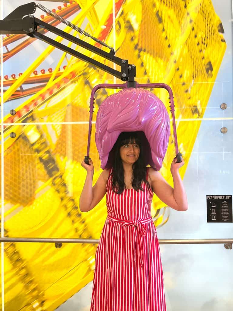 Immersive art work on Symphony of the Seas