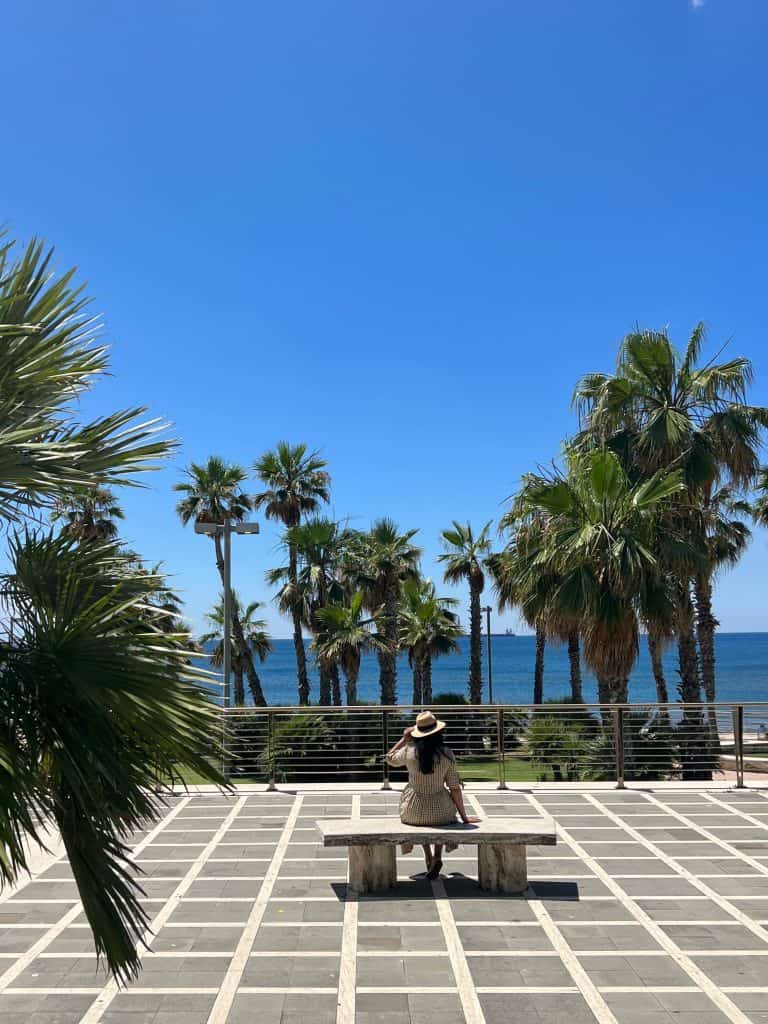 First-time cruise guide: Bejal sat in front of Civitavecchia promenade