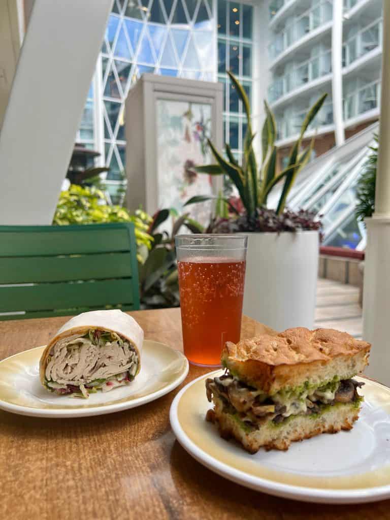 Sandwiches at Park Cafe