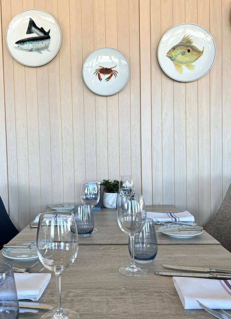 Vegetarian-Friendly Food in Jersey: Table set up at The Oyster Box