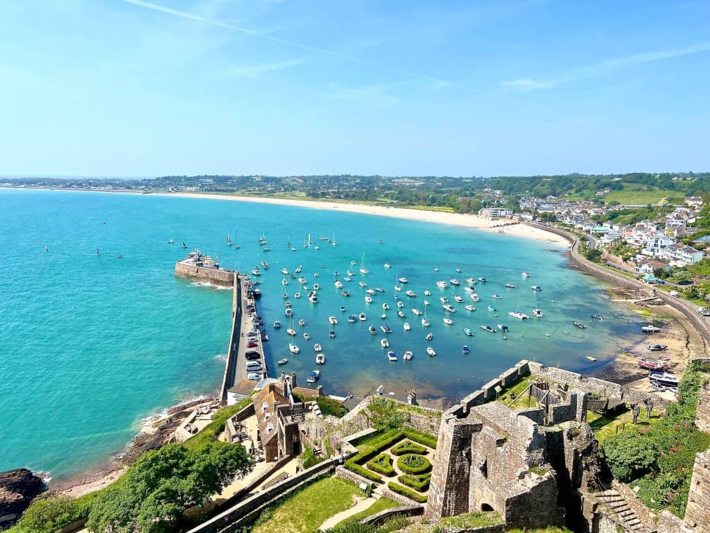 Gorey Bay Views from Mont Orgueil Castle