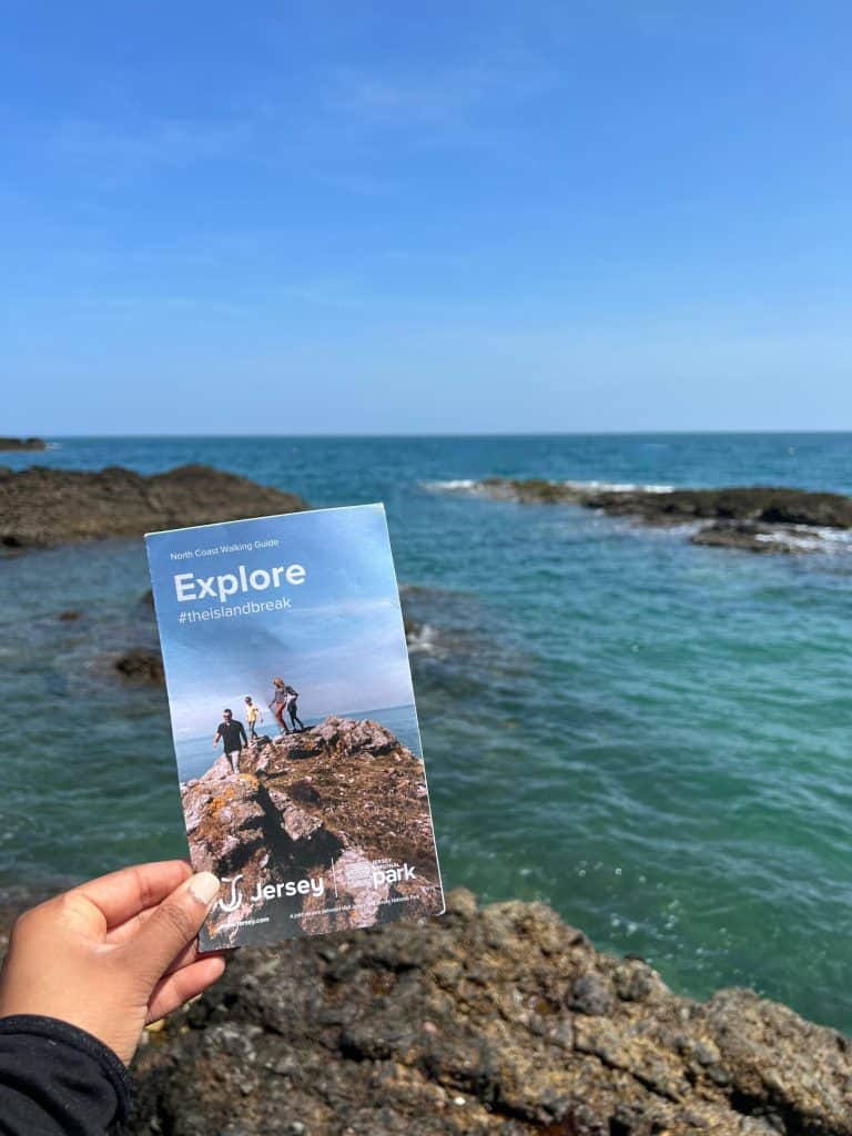 East Coast Walking Map Route