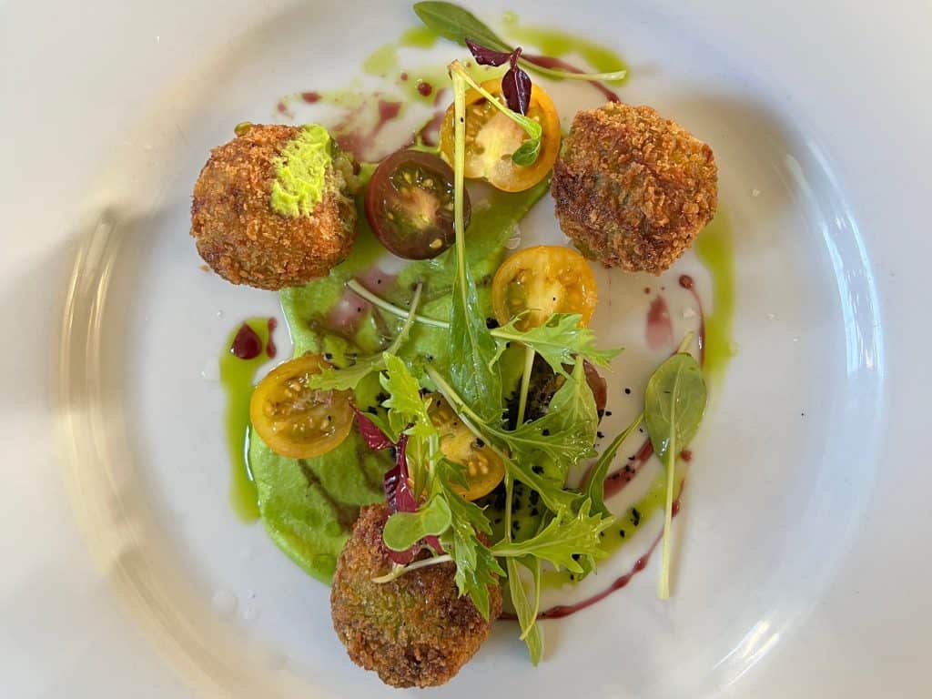 Vegetarian-Food in Jersey: vegetable arancini