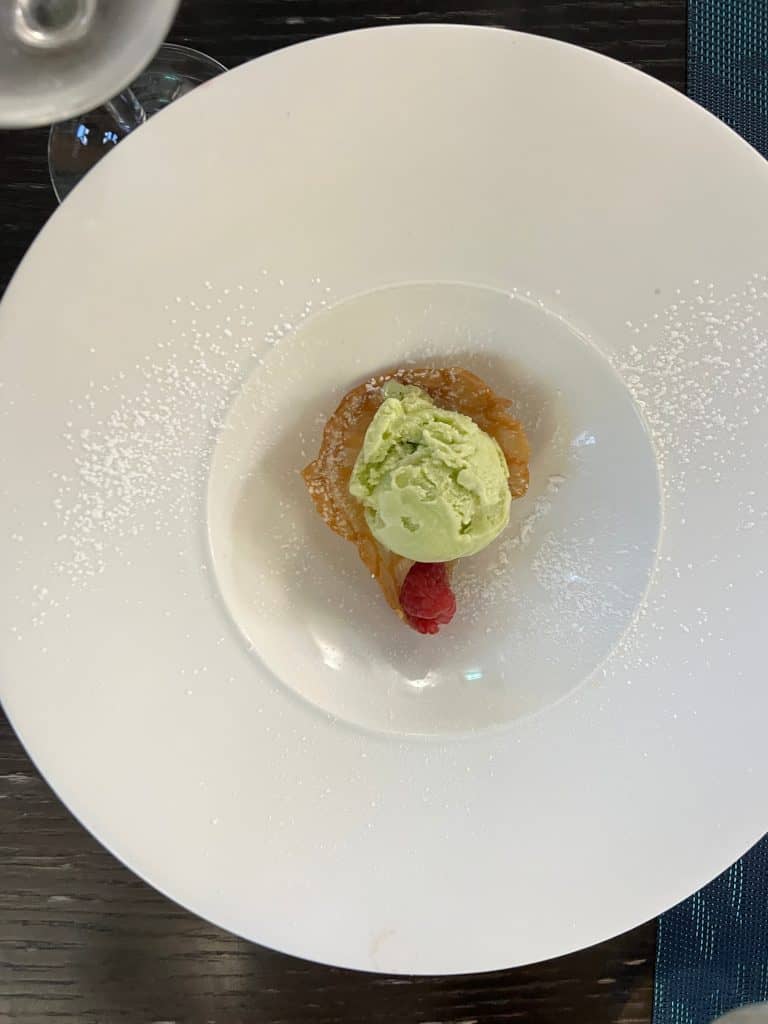 Vegetarian-Friendly Food in Jersey: Wild garlic ice-cream