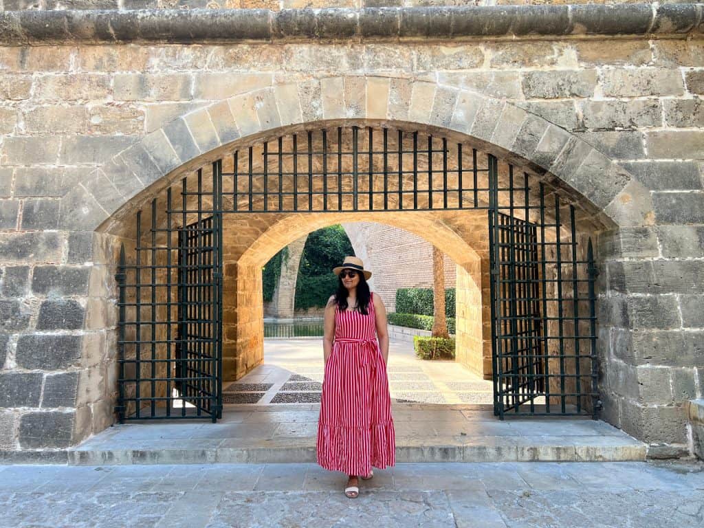 Bejal in Palma Cathedral gardens