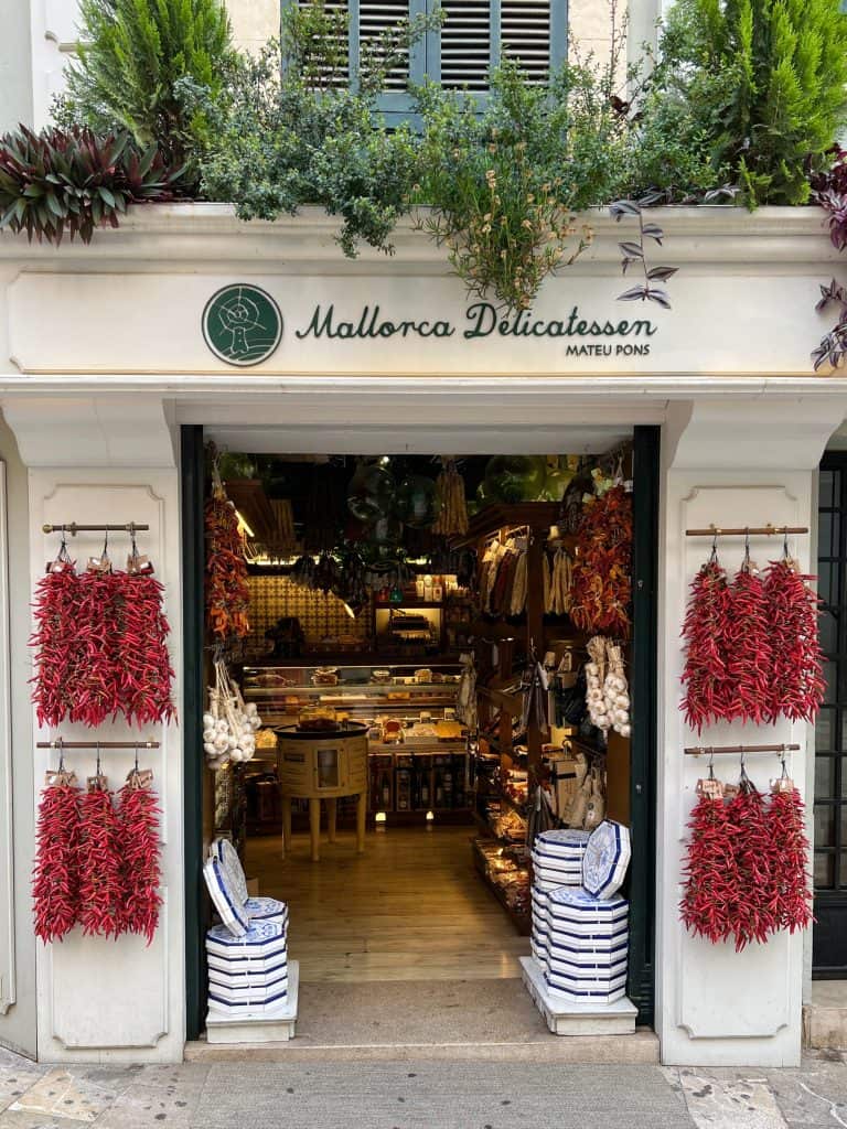Chilli shop front in Palma de Mallorca