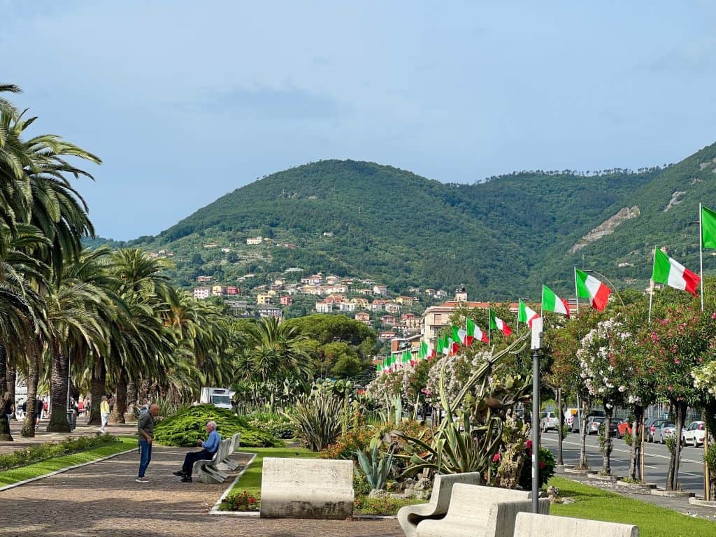 La Spezia views from Costantino Morin Promenade