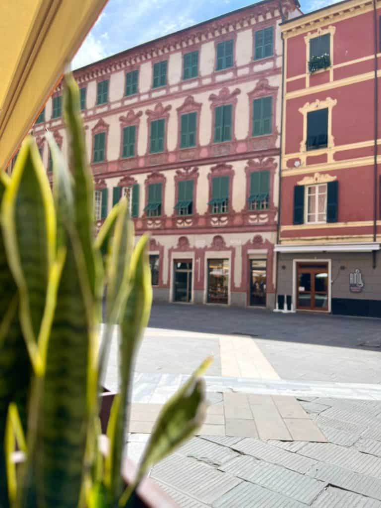 One day in La Spezia: Piazza in the historic centre
