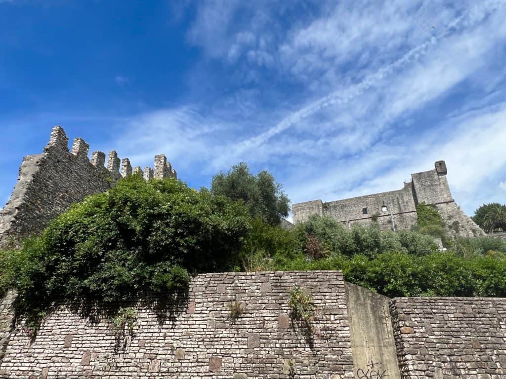 One day in La Spezia : San Giorgio Castle exterior