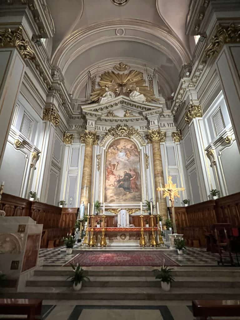 One day in Civitavecchia: Inside of Santa Maria dell’ Orazione e Morte