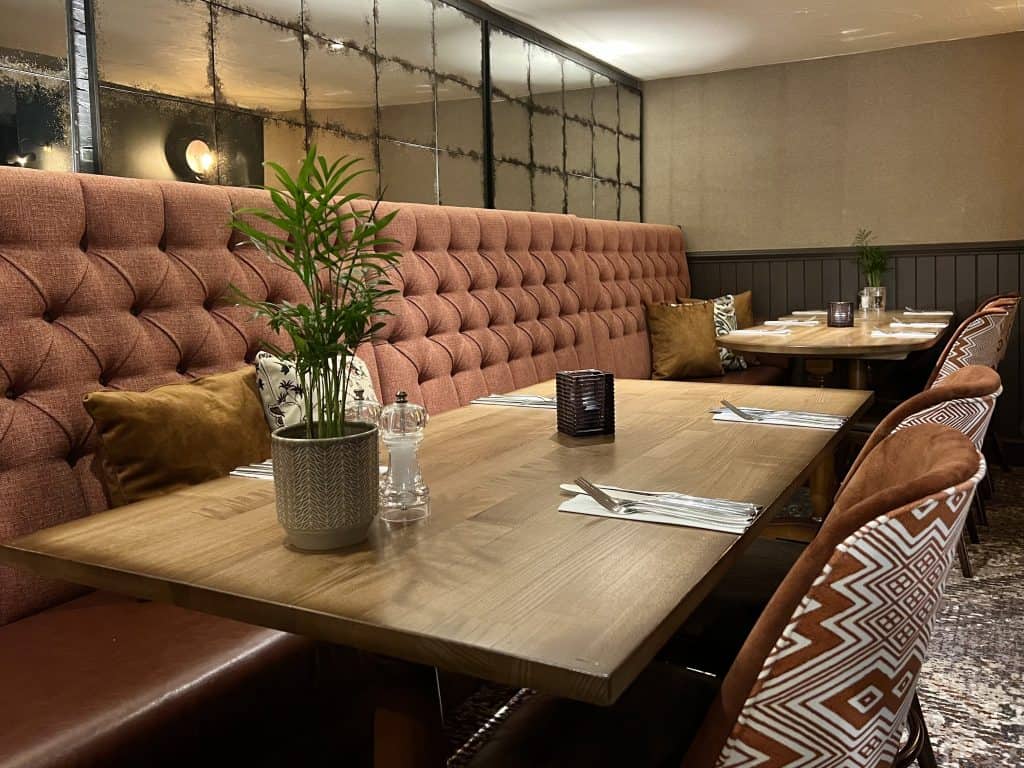 Brunch at The Forge Inn interiors